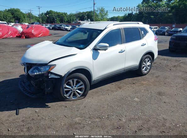 KNMAT2MV5GP730503 2016 NISSAN ROGUE White Front left