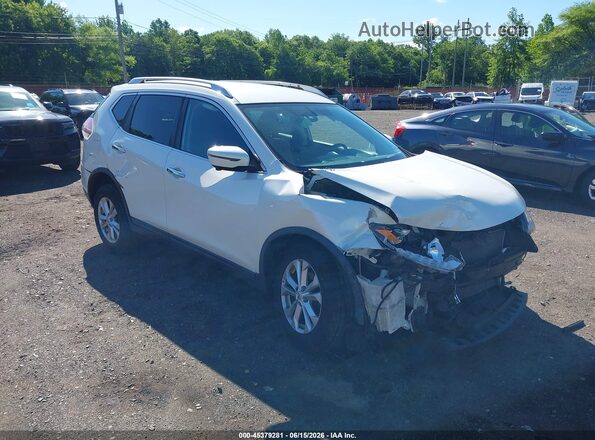 KNMAT2MV5GP730503 2016 NISSAN ROGUE White 
