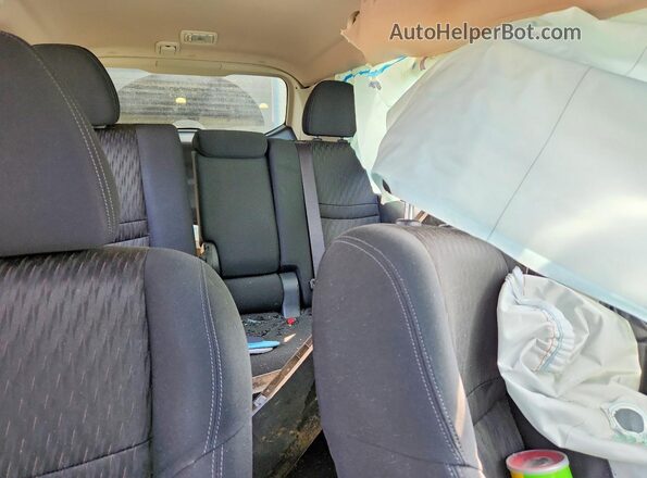 KNMAT2MV5HP505676 2017 NISSAN ROGUE Blue Вид задніх сидінь
