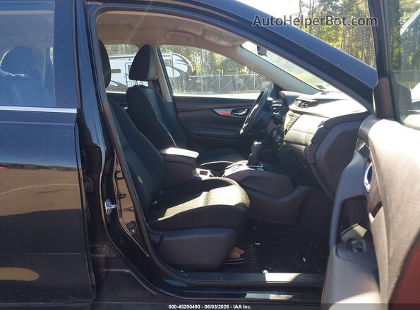 KNMAT2MV5HP529752 2017 NISSAN ROGUE Black Vista interior delantera
