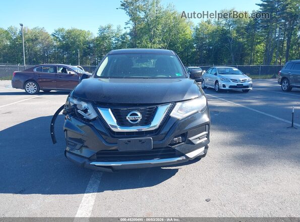 KNMAT2MV5HP529752 2017 NISSAN ROGUE Black Vista del cuadro de instrumentos