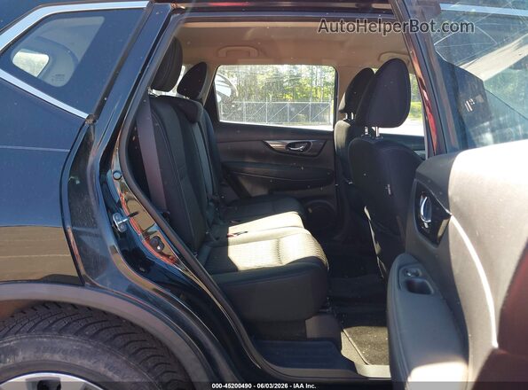 KNMAT2MV5HP529752 2017 NISSAN ROGUE Black Vista de la etiqueta del VIN