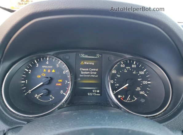 KNMAT2MV5HP615630 2017 NISSAN ROGUE Черный 