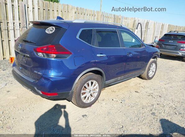KNMAT2MV5JP556911 2018 NISSAN ROGUE Navy Tył prawy