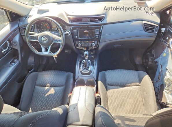 KNMAT2MV5JP561445 2018 NISSAN ROGUE Black Вид панелі приладів