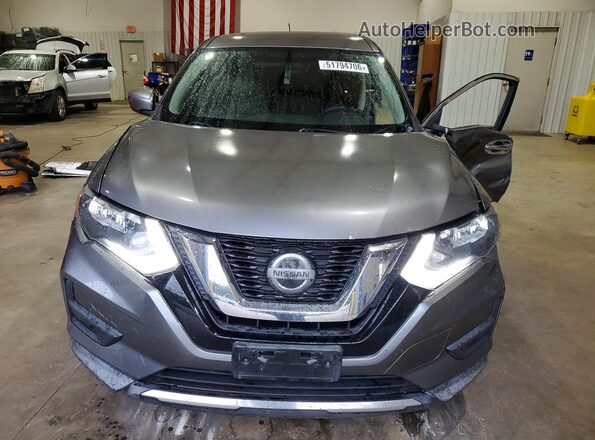KNMAT2MV5JP569044 2018 NISSAN ROGUE Gray 