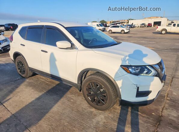 KNMAT2MV5JP584580 2018 NISSAN ROGUE White Delantero derecho