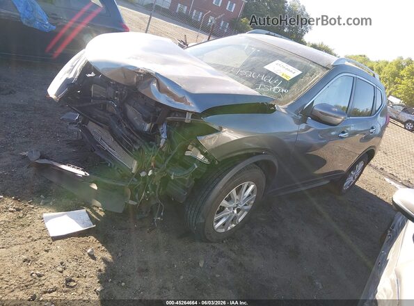 KNMAT2MV5JP609624 2018 NISSAN ROGUE Серый Передняя левая четверть