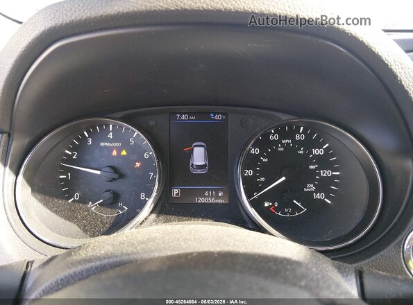 KNMAT2MV5JP609624 2018 NISSAN ROGUE Серый Вид задних сидений