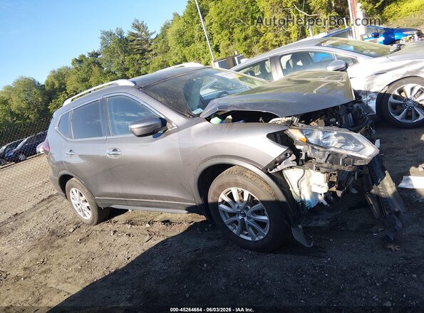 KNMAT2MV5JP609624 2018 NISSAN ROGUE Серый Вид задней части салона