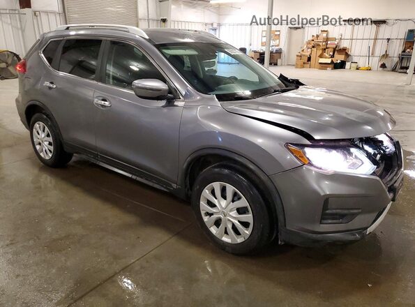 KNMAT2MV5KP500307 2019 NISSAN ROGUE Gray Delantero derecho