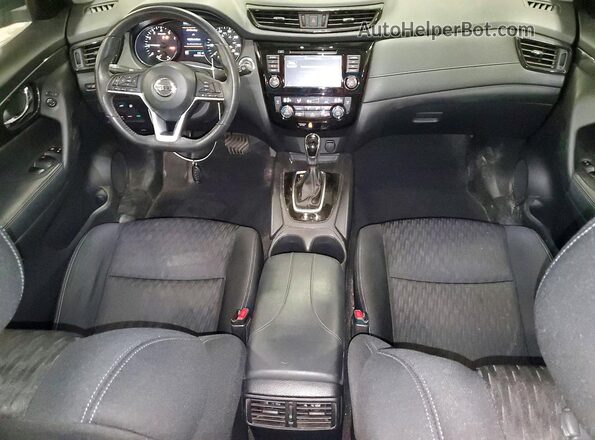KNMAT2MV5KP500307 2019 NISSAN ROGUE Gray Vista del salpicadero