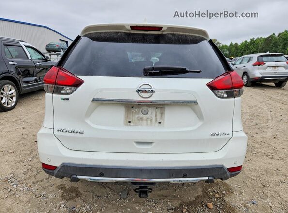 KNMAT2MV5KP529662 2019 NISSAN ROGUE White უკანა ხედი