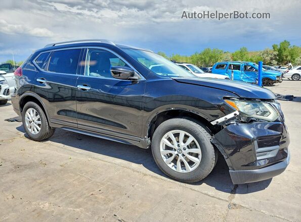 KNMAT2MV5KP552262 2019 NISSAN ROGUE Черный Передняя правая четверть