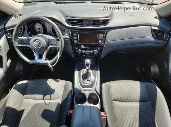 KNMAT2MV5KP552262 2019 NISSAN ROGUE Черный Вид панели приборов