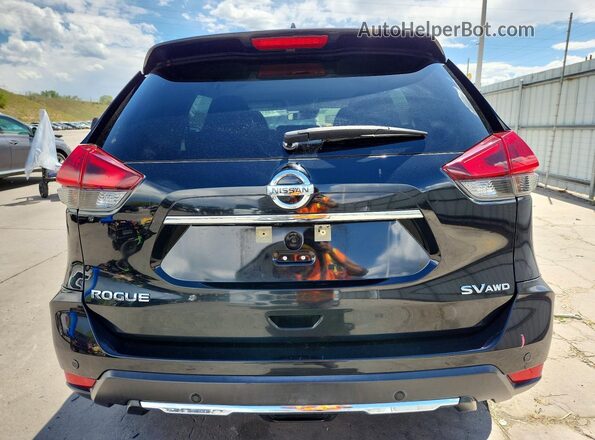 KNMAT2MV5KP552262 2019 NISSAN ROGUE Черный Вид сзади