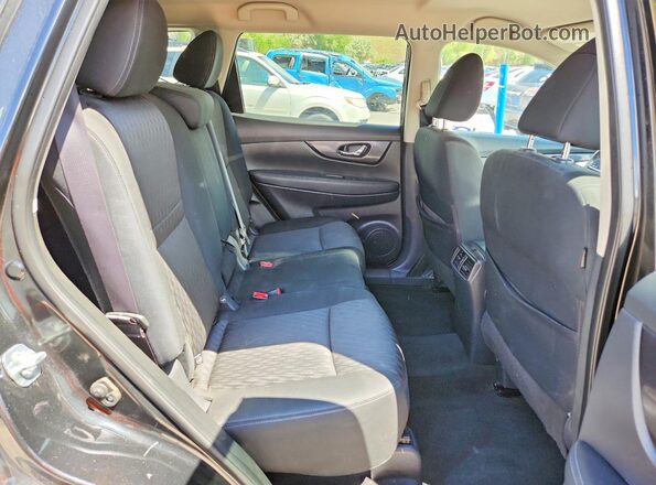 KNMAT2MV5KP552262 2019 NISSAN ROGUE Черный Вид задней части салона