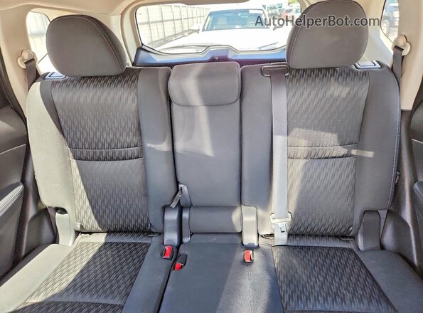 KNMAT2MV5KP552262 2019 NISSAN ROGUE Черный Вид задних сидений