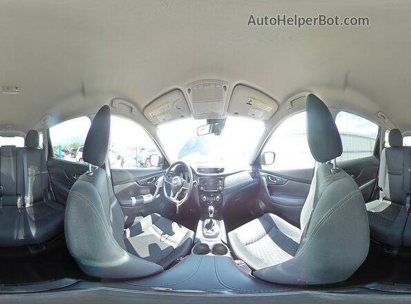 KNMAT2MV5KP552262 2019 NISSAN ROGUE Черный Панорамный вид салона 360°