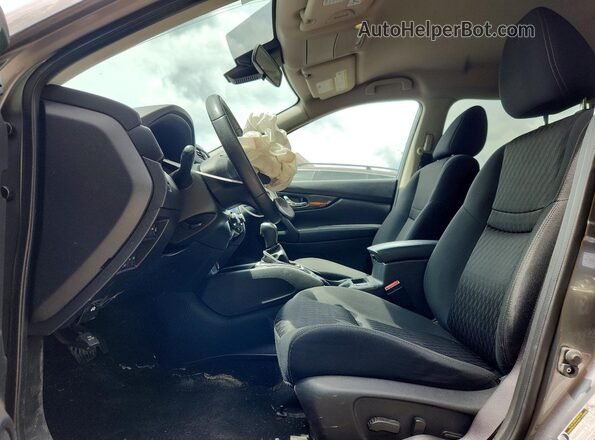 KNMAT2MV5LP521501 2020 NISSAN ROGUE Gray Widok wnętrza z przodu