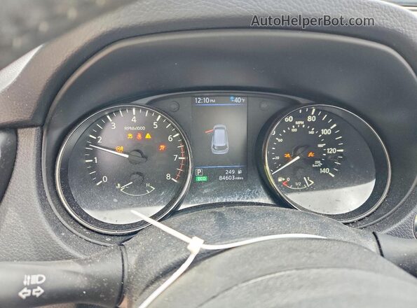 KNMAT2MV5LP521501 2020 NISSAN ROGUE Gray Widok zestawu wskaźników