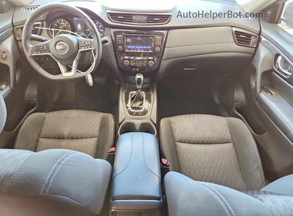 KNMAT2MV5LP523698 2020 NISSAN ROGUE Silver Вид панелі приладів