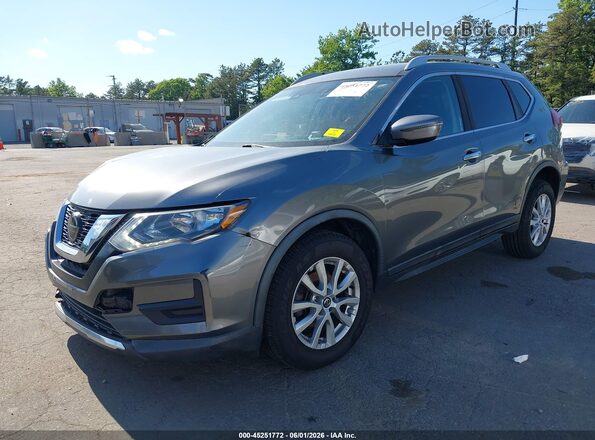 KNMAT2MV5LP526343 2020 NISSAN ROGUE Gray წინა მარცხენა ხედი სამი მეოთხედიდან