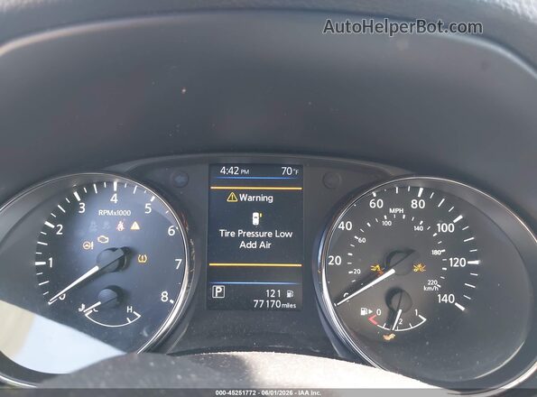 KNMAT2MV5LP526343 2020 NISSAN ROGUE Gray უკანა სავარძლების ხედი