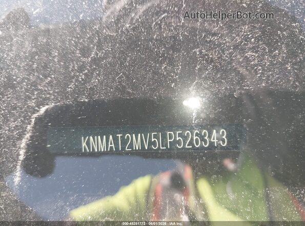 KNMAT2MV5LP526343 2020 NISSAN ROGUE Gray 