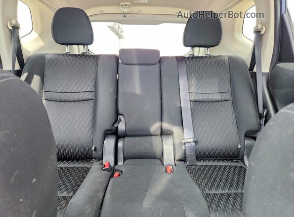 KNMAT2MV5LP528612 2020 NISSAN ROGUE Blue Rear seats view