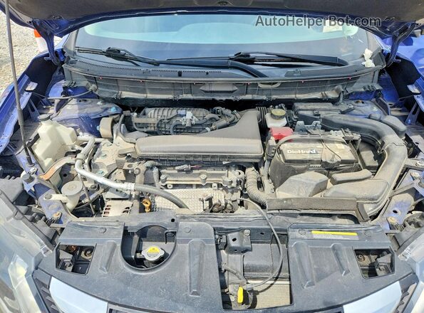 KNMAT2MV5LP528612 2020 NISSAN ROGUE Blue Engine compartment view