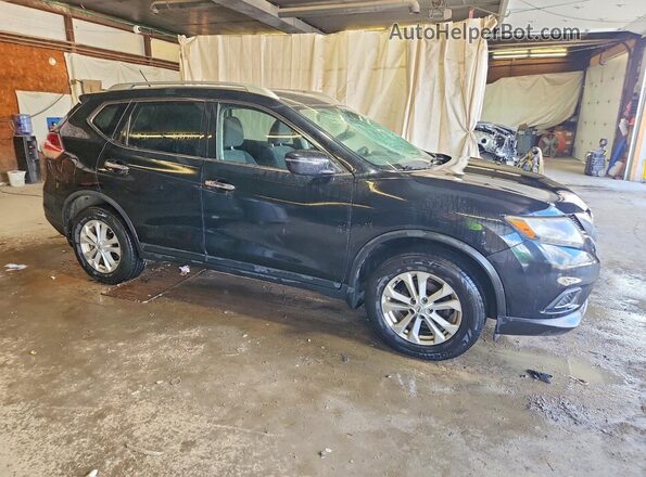 KNMAT2MV6GP598609 2016 NISSAN ROGUE Black Front right