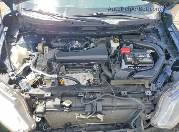 KNMAT2MV6GP628949 2016 NISSAN ROGUE Синий Вид подкапотного пространства