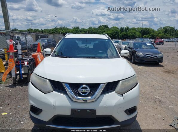 KNMAT2MV6GP629339 2016 NISSAN ROGUE White Սարքավորումների վահանակի տեսք