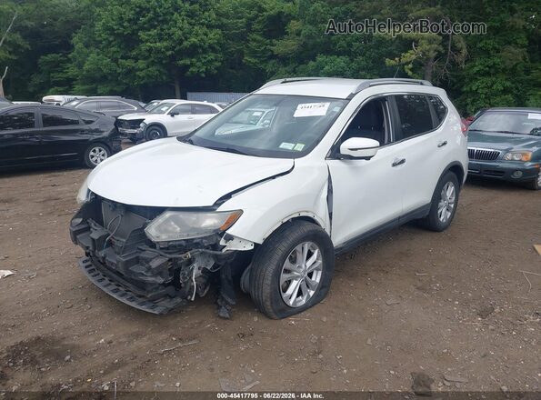 KNMAT2MV6GP635643 2016 NISSAN ROGUE White Front left