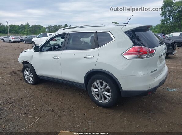 KNMAT2MV6GP635643 2016 NISSAN ROGUE White Rear left
