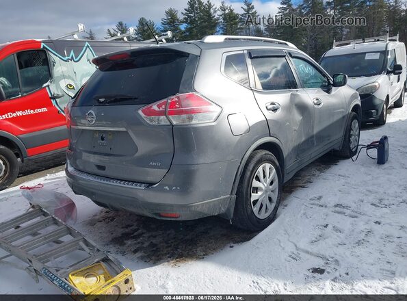 KNMAT2MV6GP647033 2016 NISSAN ROGUE Gray Rear right