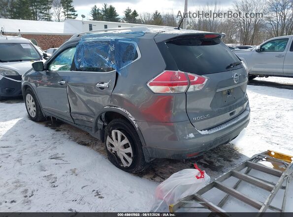 KNMAT2MV6GP647033 2016 NISSAN ROGUE Gray Rear left