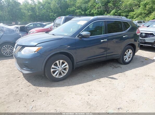 KNMAT2MV6GP662163 2016 NISSAN ROGUE Blue 