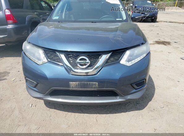 KNMAT2MV6GP662163 2016 NISSAN ROGUE Blue 