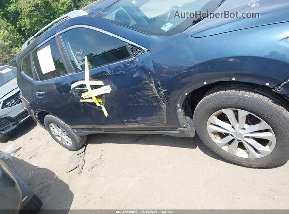 KNMAT2MV6GP662163 2016 NISSAN ROGUE Blue 