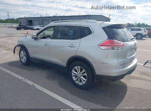 KNMAT2MV6GP662664 2016 NISSAN ROGUE Silver უკანა მარცხენა