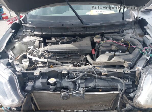 KNMAT2MV6GP662664 2016 NISSAN ROGUE Silver უკანა ხედი