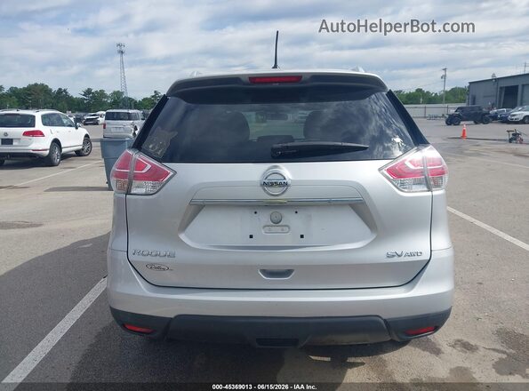 KNMAT2MV6GP662664 2016 NISSAN ROGUE Silver 