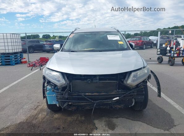 KNMAT2MV6GP662664 2016 NISSAN ROGUE Silver ხელსაწყოთა პანელის ხედი