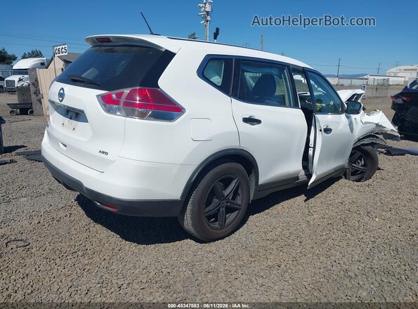 KNMAT2MV6GP675317 2016 NISSAN ROGUE White Tył prawy