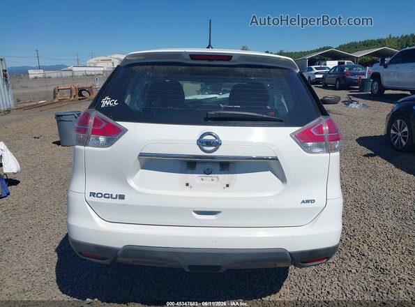 KNMAT2MV6GP675317 2016 NISSAN ROGUE White 