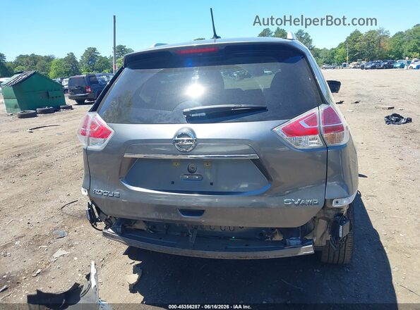 KNMAT2MV6GP676449 2016 NISSAN ROGUE Gray 