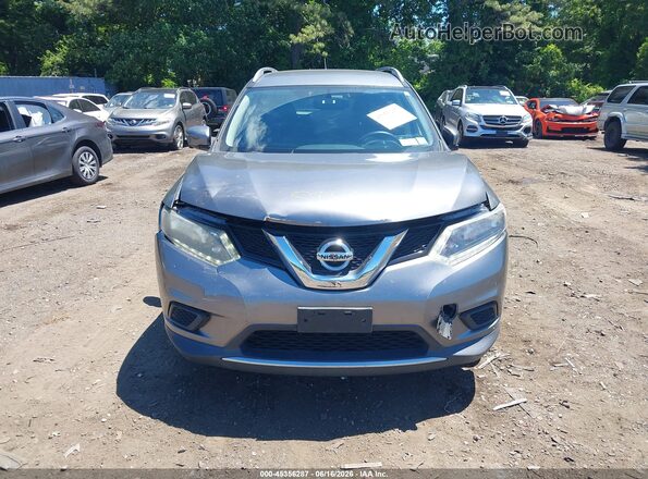 KNMAT2MV6GP676449 2016 NISSAN ROGUE Gray 