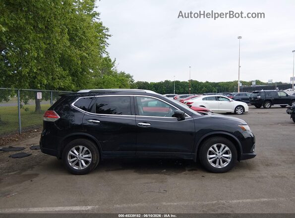 KNMAT2MV6GP689573 2016 NISSAN ROGUE Черный Вид задней части салона